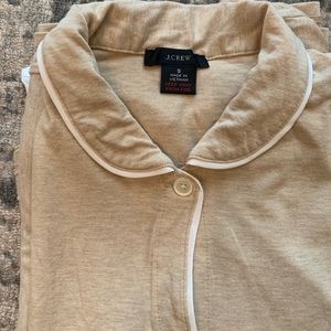 J Crew light jersey pajama set